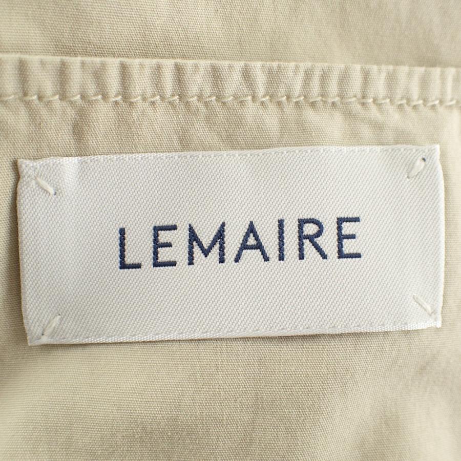 美品/22SS LEMAIRE ルメール M221OW304LF445 コットン ジップアップ 