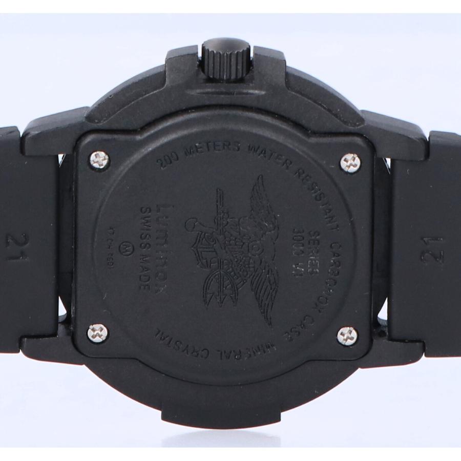 LUMINOX ルミノックス SERIES 3000 V3 ネイビーシールズ ダイバーズウォッチ 腕時計 ブラックアウト メンズ