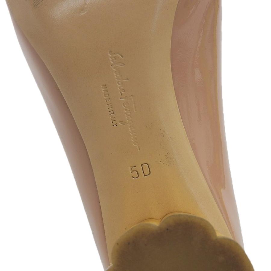 美品 Salvatore Ferragamo サルヴァトーレフェラガモ ヴァラリボン