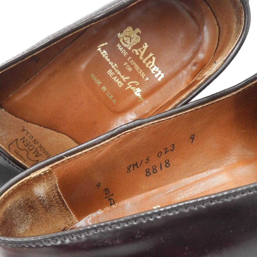 ALDEN オールデン International Gallery BEAMS別注 8818 カラー ALDEN オールデン International Gallery BEAMS別注 8818 カラー