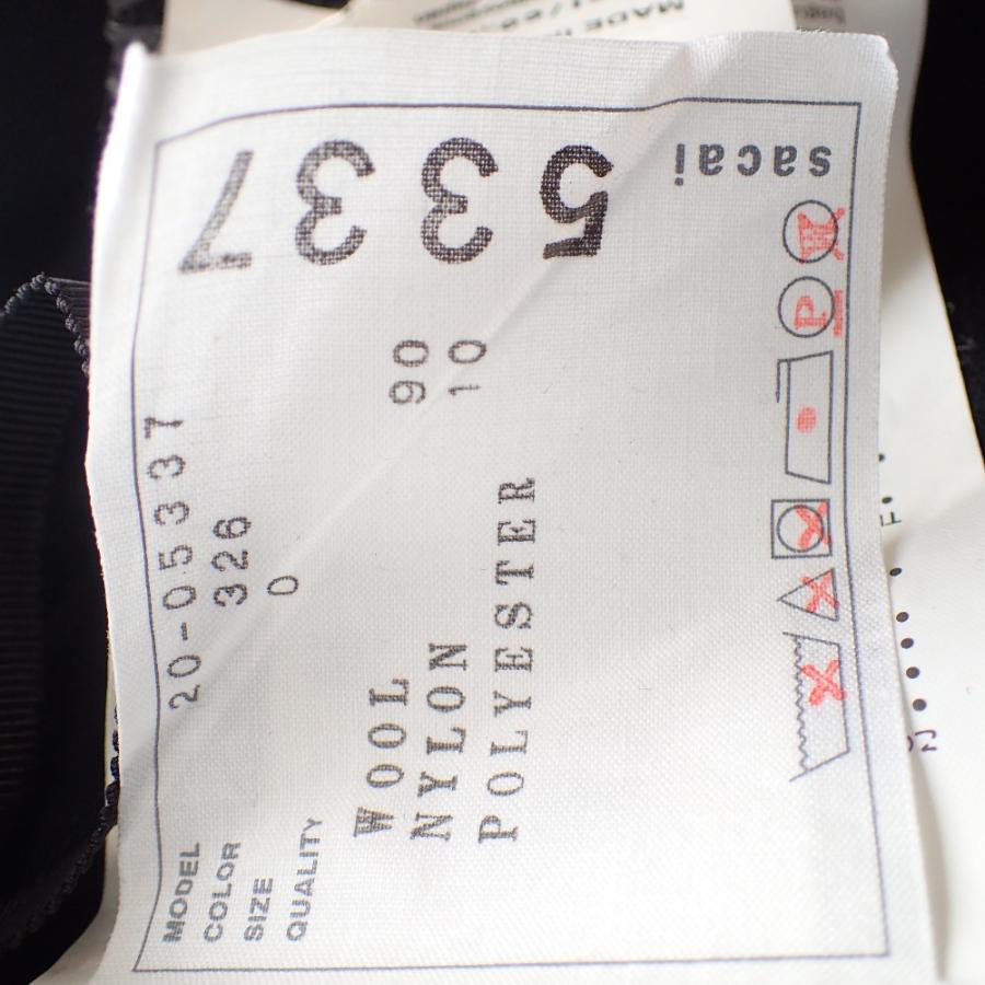 sacai 美品/20年製 サカイ 20-05337 グレンチェック サイド sacai 美品/20年製 サカイ 20-05337 グレンチェック サイド