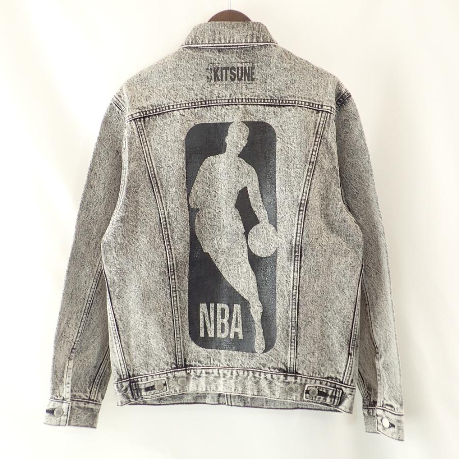 新品/ MAISON KITSUNE メゾンキツネ xNBA SPNBM101 バックプリント 
