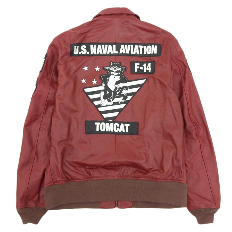AVIREX 新品同様 アヴィレックス SHEEP AVIATION JACKET TOM CAT 