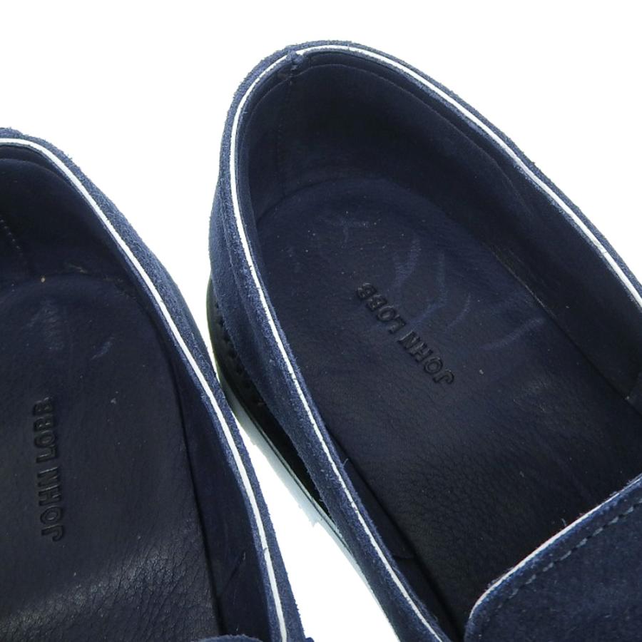 JOHN LOBB ジョンロブ ロペス スエード ラバーソール コイン JOHN LOBB ジョンロブ ロペス スエード ラバーソール コイン