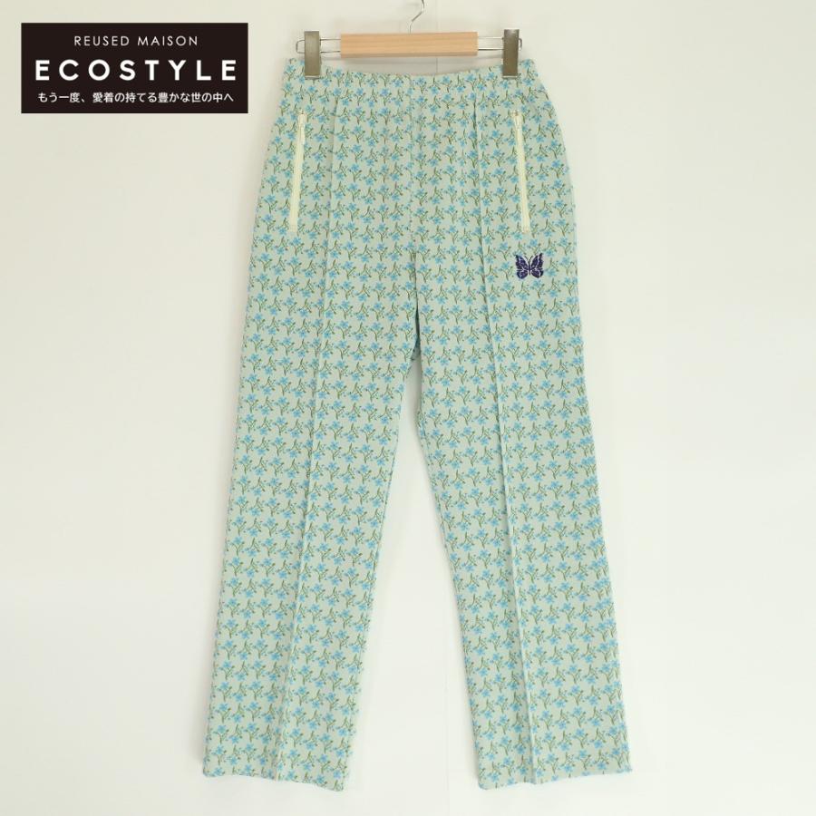 Needles パンツ 緑 花柄 needles トラックパンツ」の人気ファッション