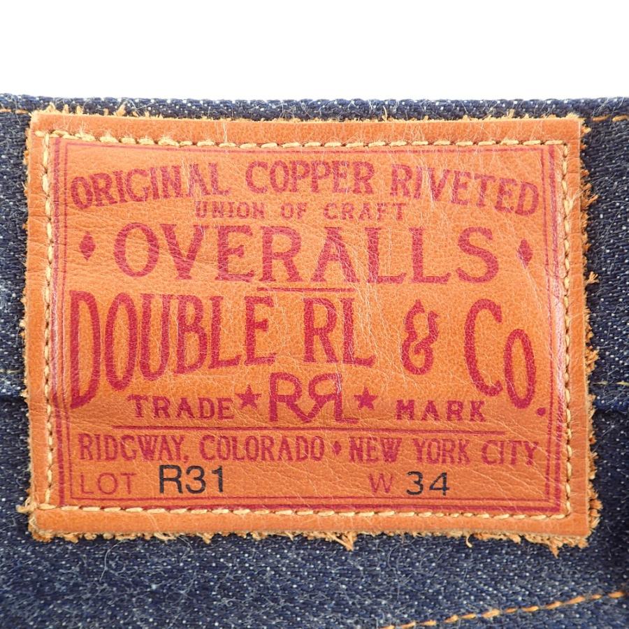 RRL ダブルアールエル R31 バックルバック リジッドデニムパンツ 