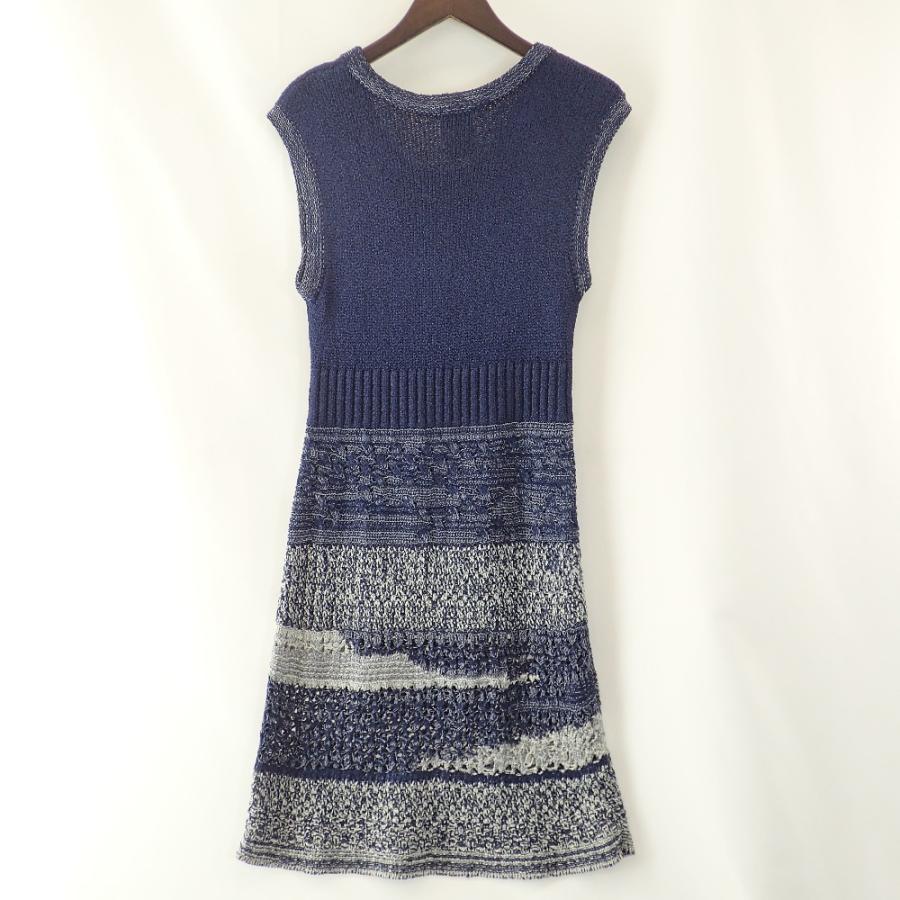 CHANEL 美品/ シャネル 12SS P43320 ココマークプレート ノースリーブ 