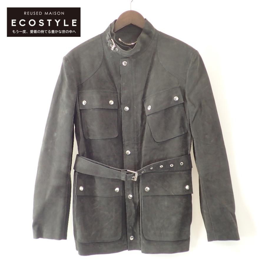 美品/国内正規 Berluti ベルルッティ スエード モーターサイクル 