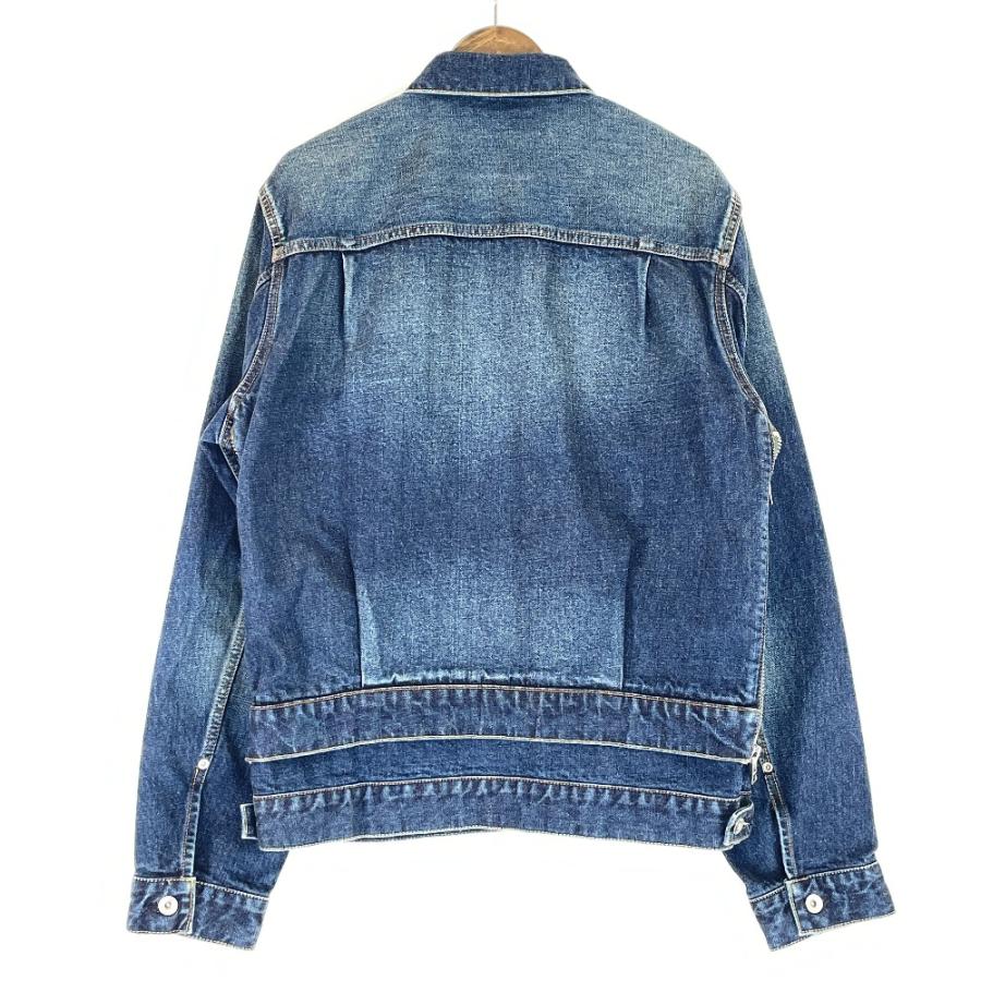 sacai サカイ ×BEYONDEXX 20AW ブルー ドッキング Denim Blouson sacai サカイ ×BEYONDEXX 20AW ブルー ドッキング Denim Blouson