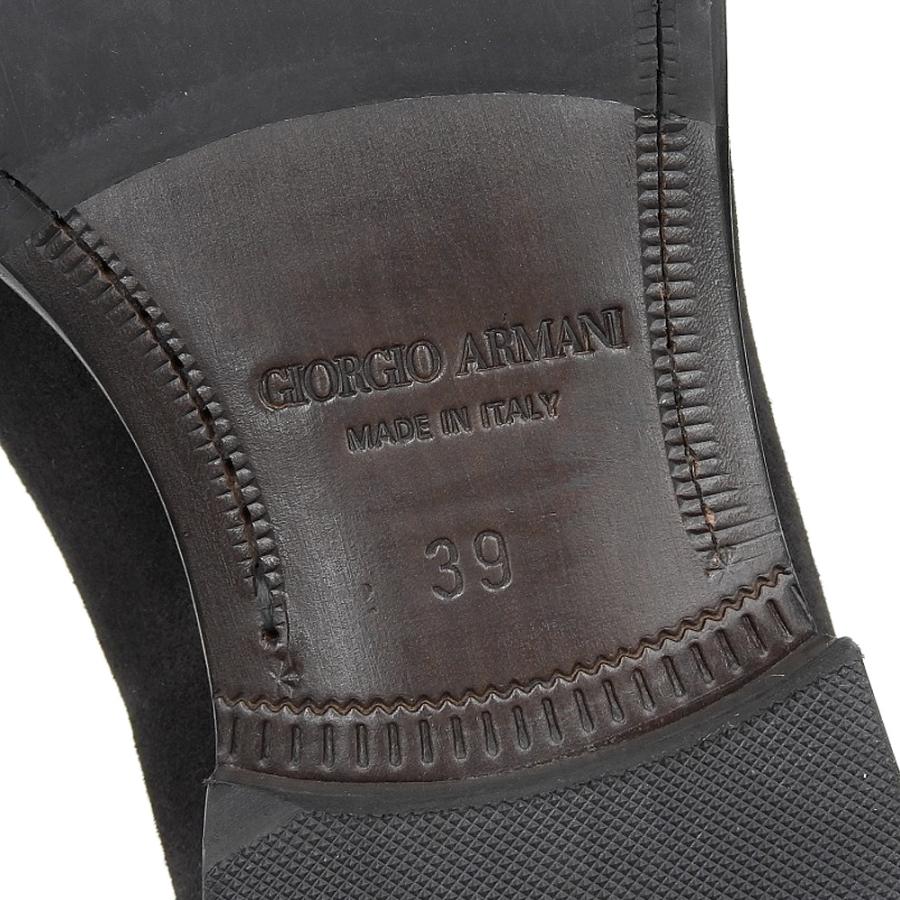 新品同様 GIORGIO ARMANI ジョルジオアルマーニ スエード 新品同様 GIORGIO ARMANI ジョルジオアルマーニ スエード
