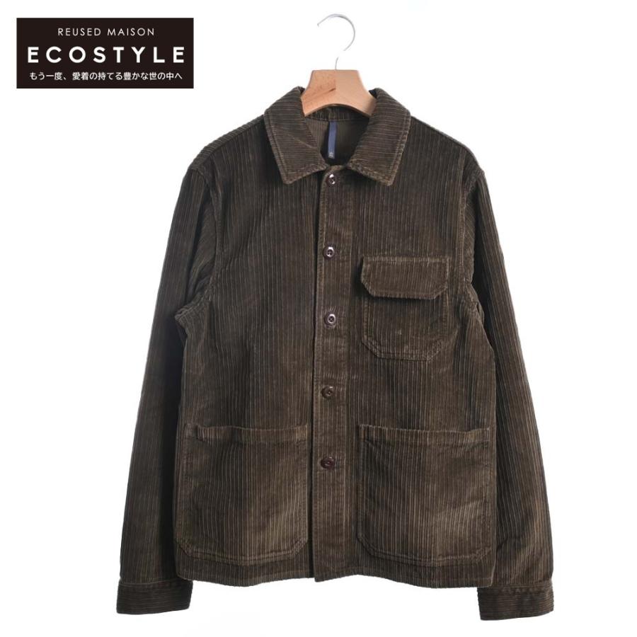 MONTEDORO モンテドーロ カーキ コーデュロイ カバーオール ジャケット 
