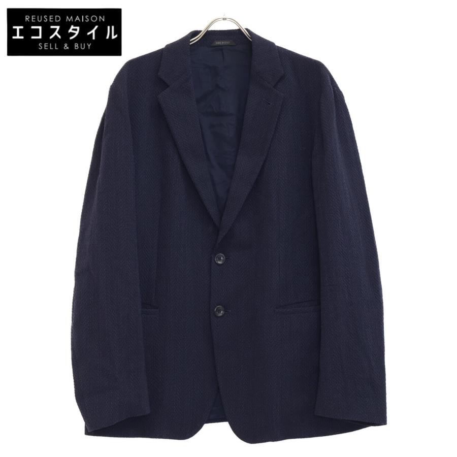 GIORGIO ARMANI ジョルジオアルマーニ 9SGGG06L ネイビー ストレッチ