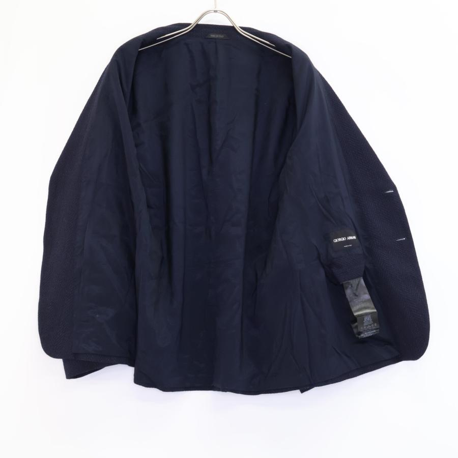 GIORGIO ARMANI ジョルジオアルマーニ 9SGGG06L ネイビー ストレッチ