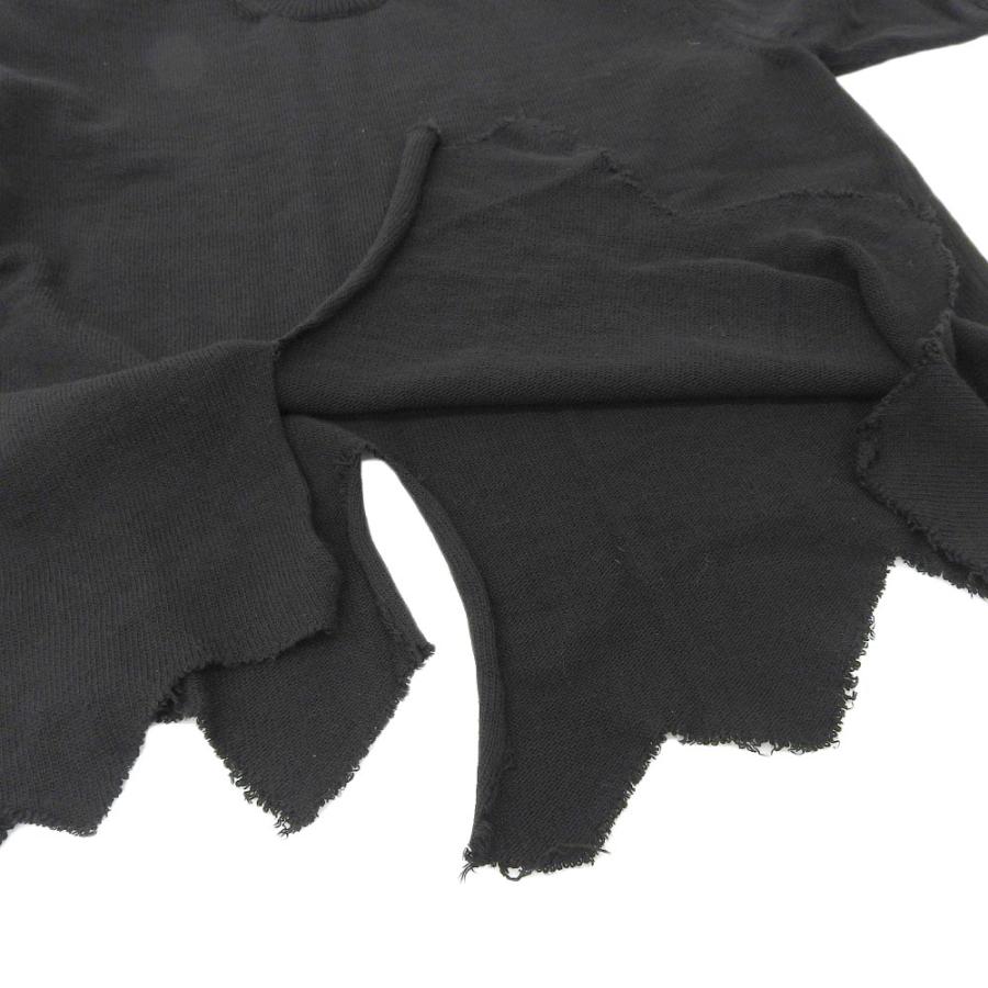 ブラックコムデギャルソンアクリルニット