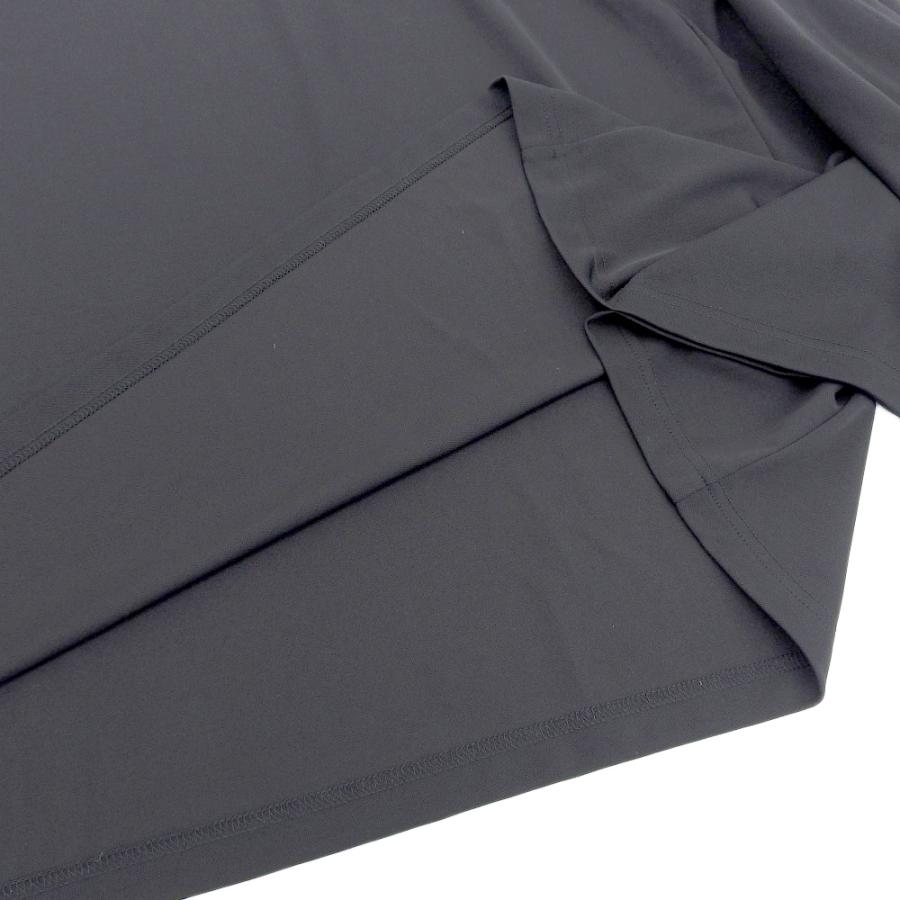 【美品】  COMME des GARCONS / コムデギャルソン | 2023AW | ファーディテール ロング クルーネック カットソー | M | ブラック | レディース COMME des GARCONS(コムデギャルソン) 23AW Faux Fur Collar Wool Long