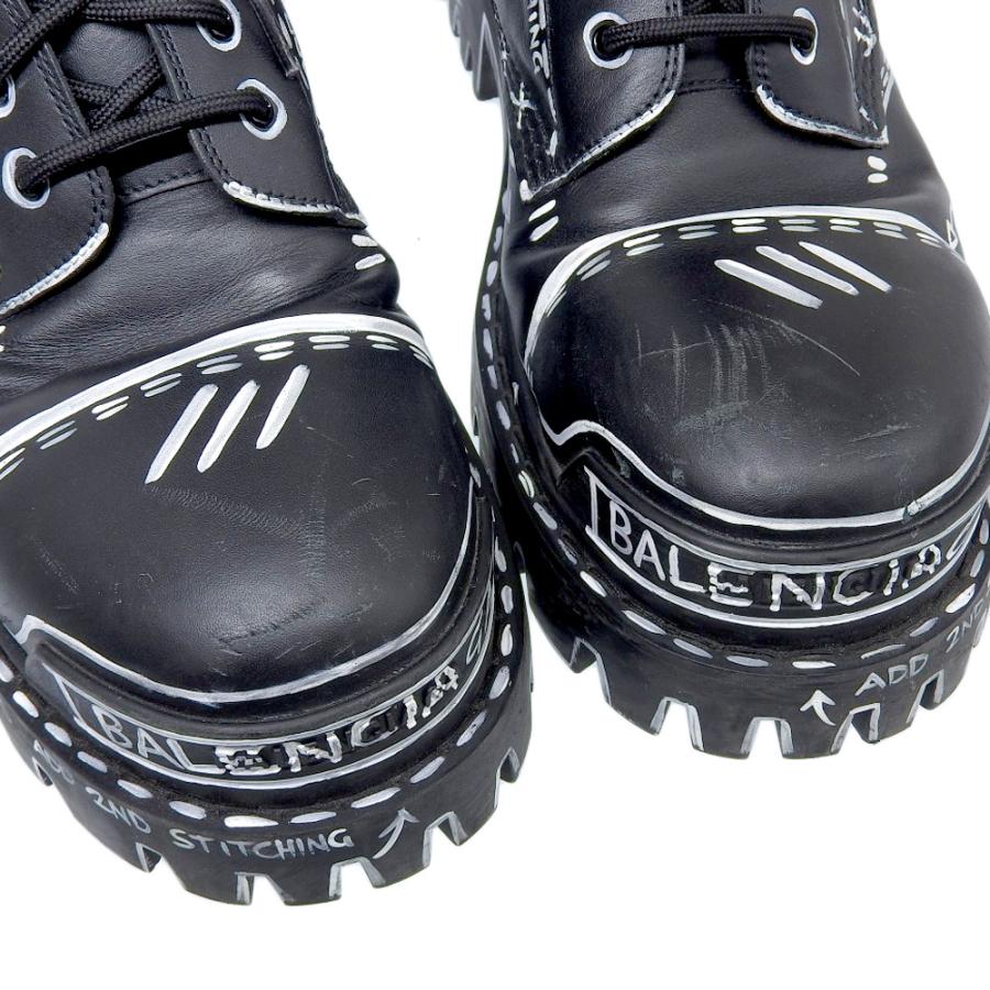 BALENCIAGA バレンシアガ ペイント ストライクブーツL20/レース BALENCIAGA バレンシアガ ペイント ストライクブーツL20/レース