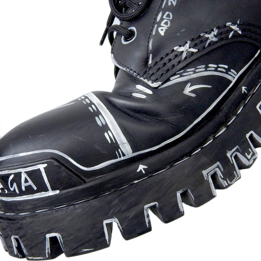 BALENCIAGA バレンシアガ ペイント ストライクブーツL20/レース BALENCIAGA バレンシアガ ペイント ストライクブーツL20/レース
