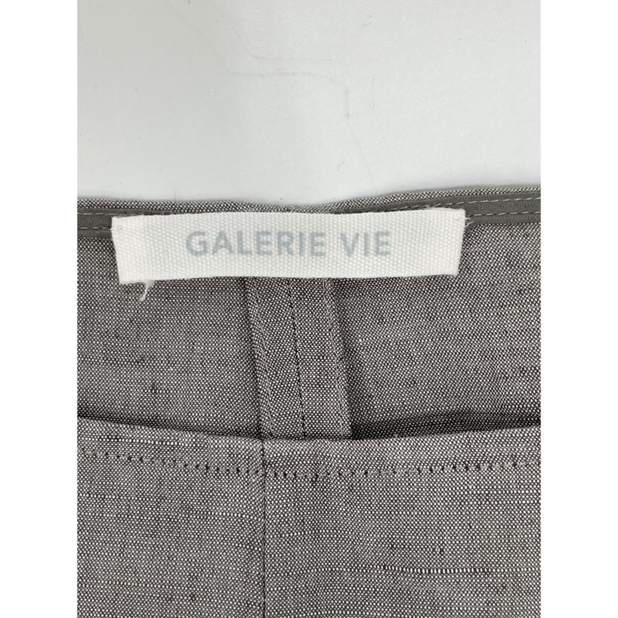 GALERIE VIE ギャルリーヴィー グレー リネンキュプラコンパクト  