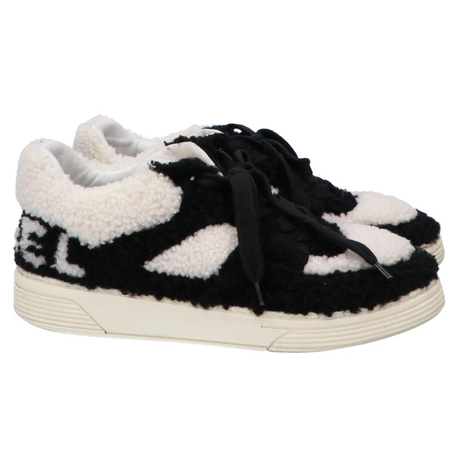 CHANEL（シャネル） G35195 ブラック×ホワイト CCココマーク