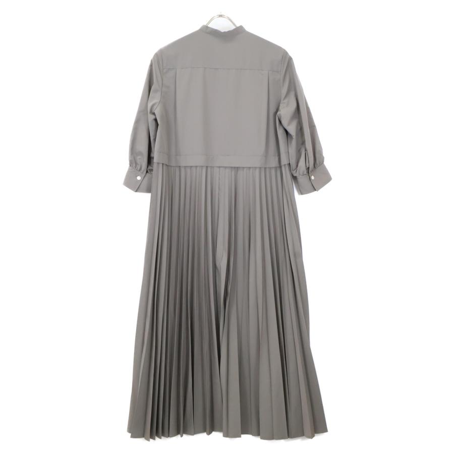 BALLSEY ボールジー 24AW グレー エステル スパンブロード バック  