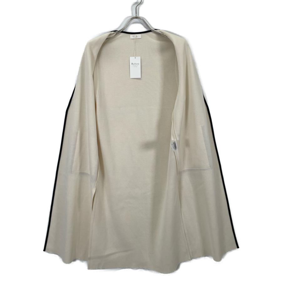 BALLSEY ボールジー アイボリー コットンアセテートミラノリブ  