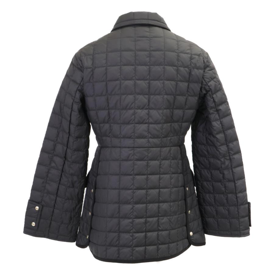 新品同様 MONCLER モンクレール 24年製 EPINAL キルティング ダウンシャツ ジャケット O ブラック レディース_2