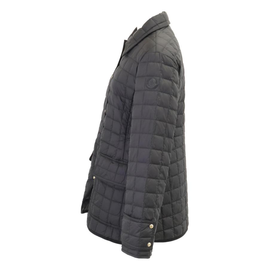 新品同様 MONCLER モンクレール 24年製 EPINAL キルティング ダウンシャツ ジャケット O ブラック レディース_3