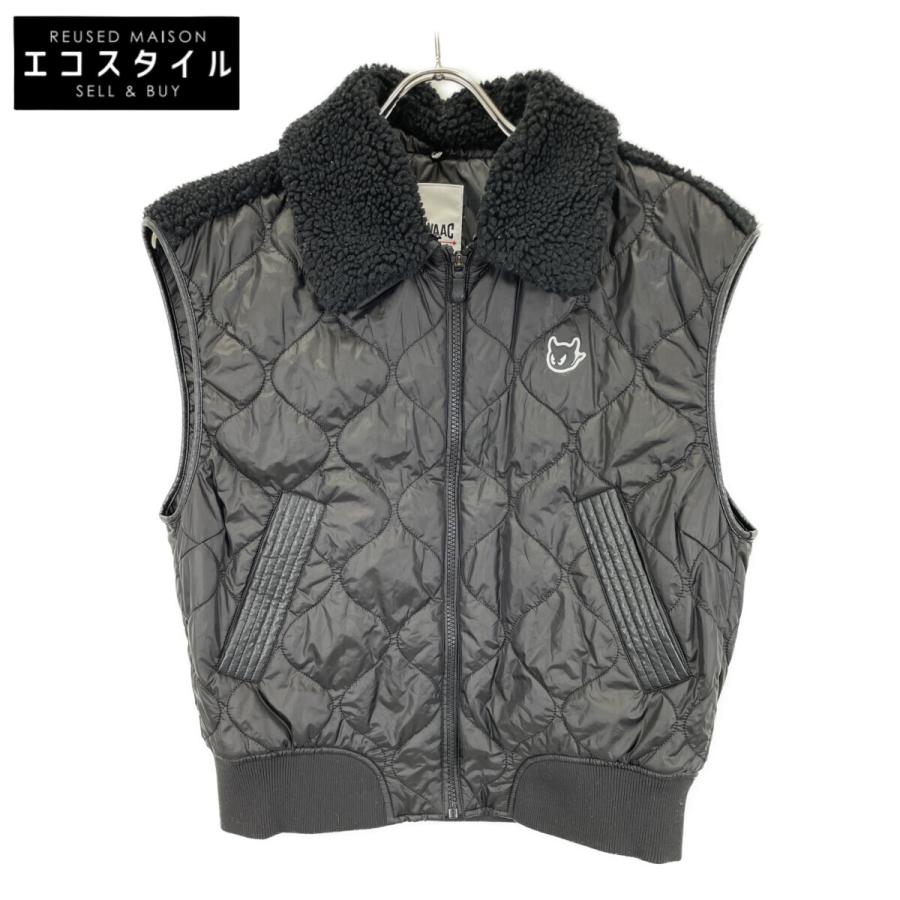 美品/ WAAC ワック WWVAW23701 ボアカラー付 中綿入り キルティング