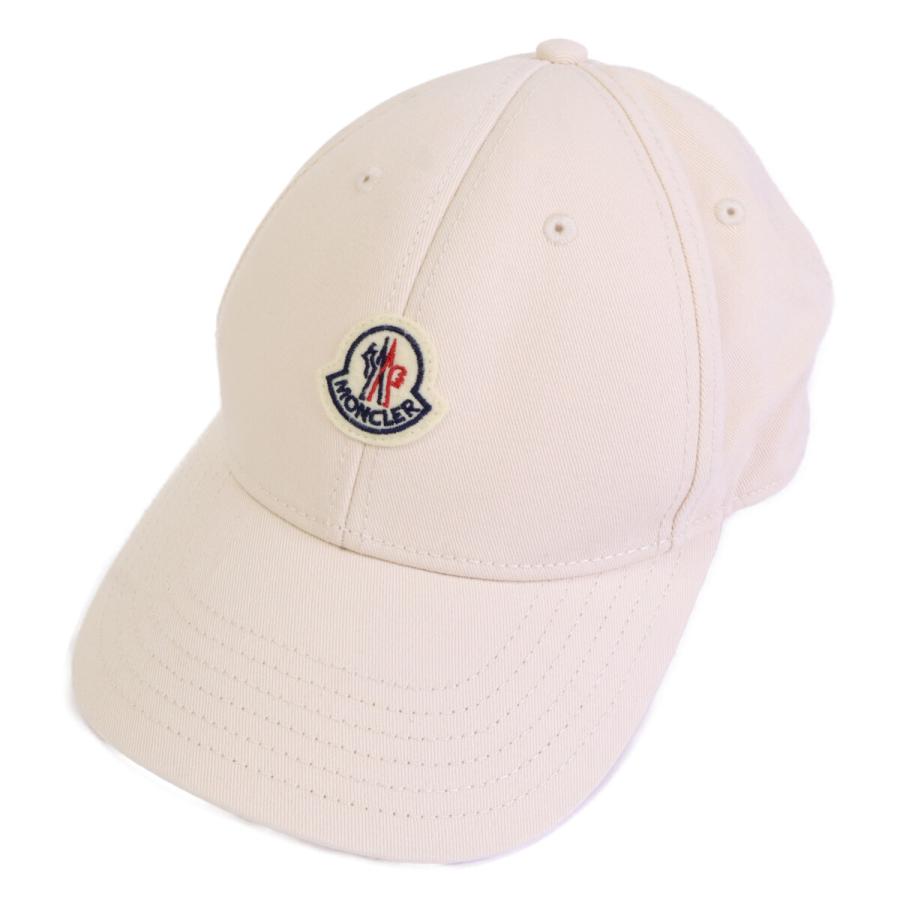 Moncler ホワイト ベースボールキャップ MONCLER（モンクレール） K10933B00055 04863 BASEBALL ベースボール