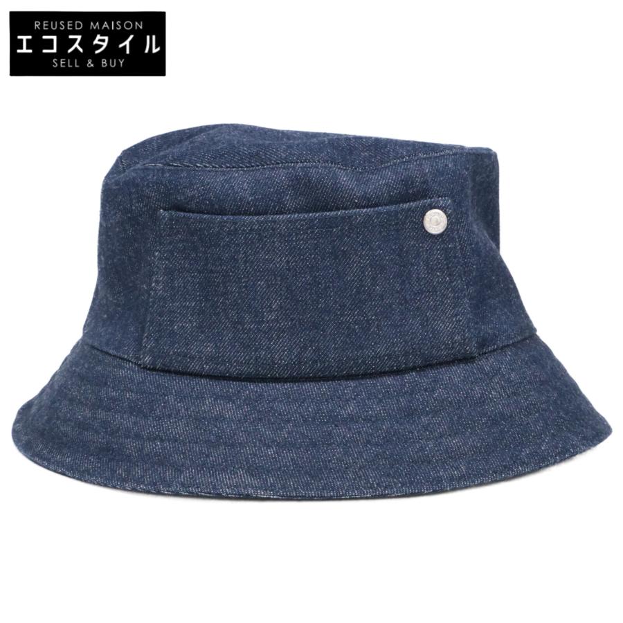 美品/国内正規 HERMES エルメス ヘレン シルキー デニム ポケット 