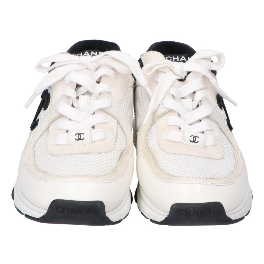 CHANEL（シャネル） G38299 CCココマーク メッシュ/スエード/カーフ