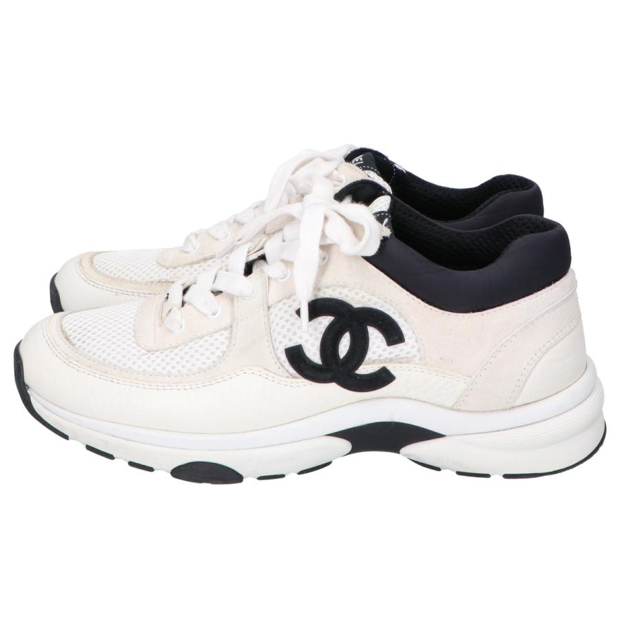 CHANEL（シャネル） G38299 CCココマーク メッシュ/スエード/カーフ