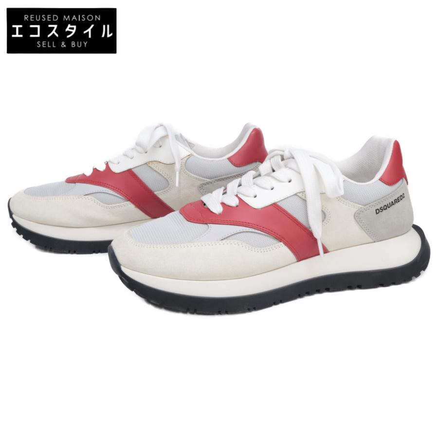 DSQUARED2 スニーカー 購入 ホワイト/レッド/ブルー dsquared2