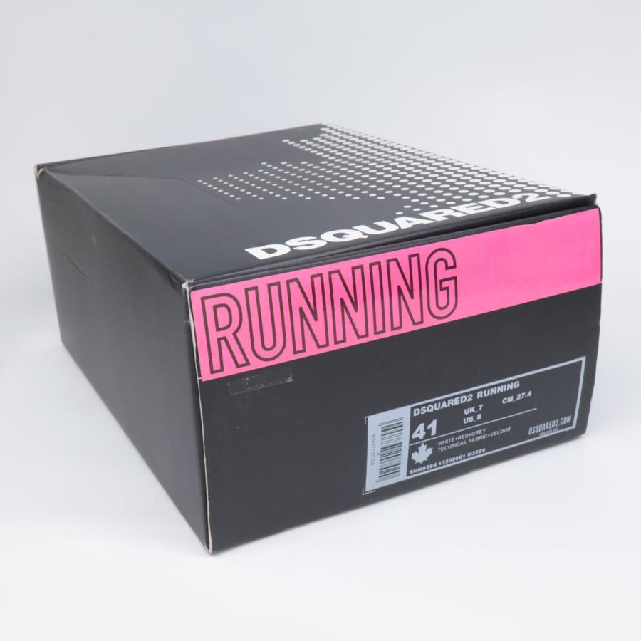 DSQUARED2（ディースクエアード） 美品/ M2059 RUNNING ローカット