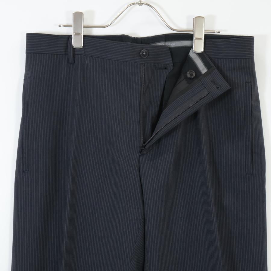 ジョルジオアルマーニ スーツ セットアップ ストライプ柄 ブラック 黒 GIORGIO ARMANI ジョルジオアルマーニ ブラック JSGG20 ストライプ