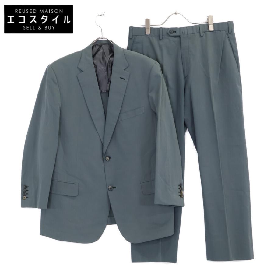 Brioni（ブリオーニ） 美品 背抜き スーツ セットアップ 52 グリーン 