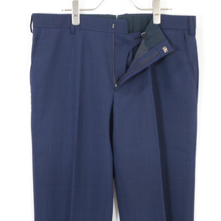 Brioni（ブリオーニ） ブルー PRIMO チェック スーツ ネイビー 54