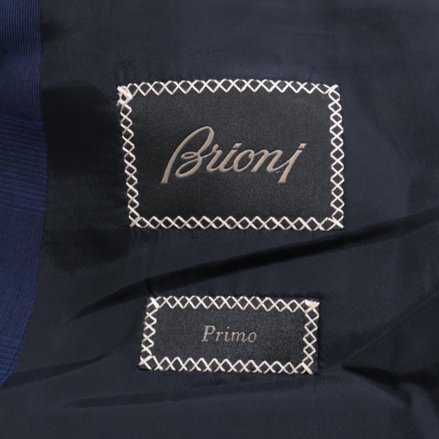 Brioni（ブリオーニ） ブルー PRIMO チェック スーツ ネイビー 54
