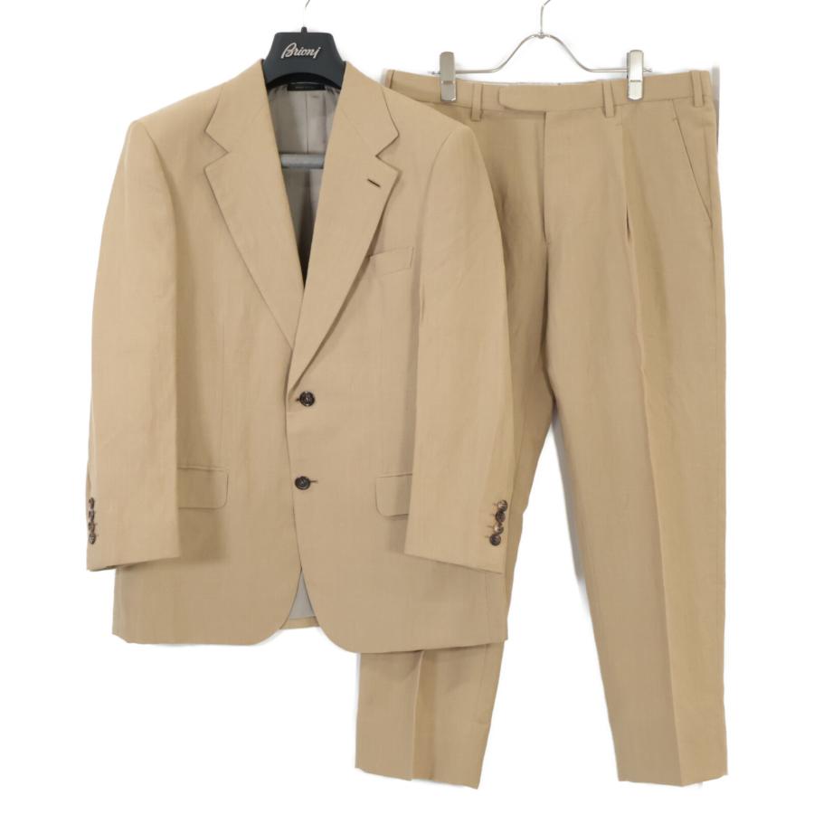 Brioni（ブリオーニ） RAQM2S リネン×ウール ベージュ スーツ ベージュ
