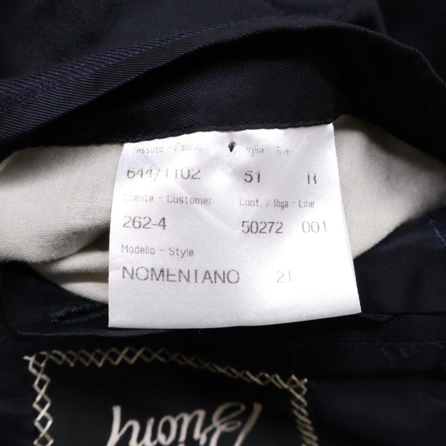 Brioni（ブリオーニ） NOMENTANO ストライプ ウール 3Bシングル スーツ