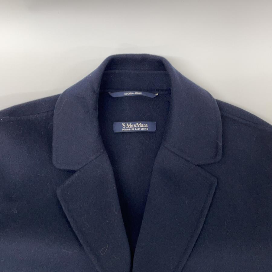 ジャケット・アウター S MaxMara CUCIT A MANO S MaxMara エスマックスマーラ 【Cucito A Mano】ネイビー ピュア