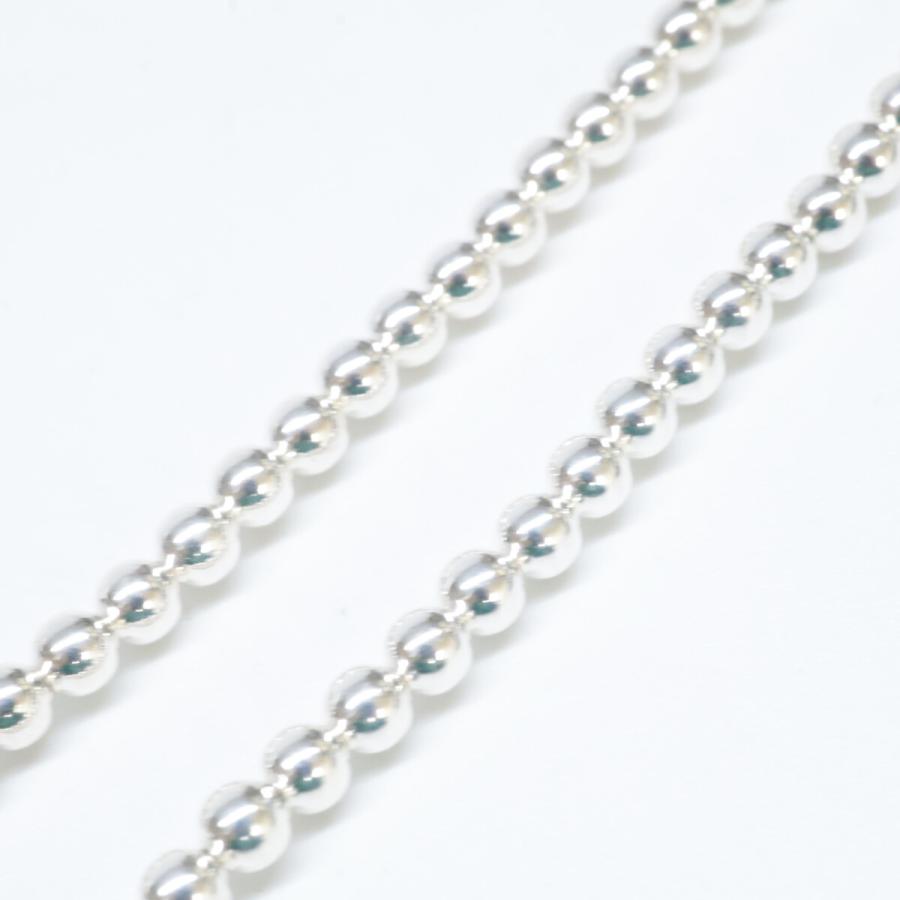 harpo シルバー ビーズ ネックレス 美品 Harpo ハルポ シルバービーズ ネックレス シルバー レディース