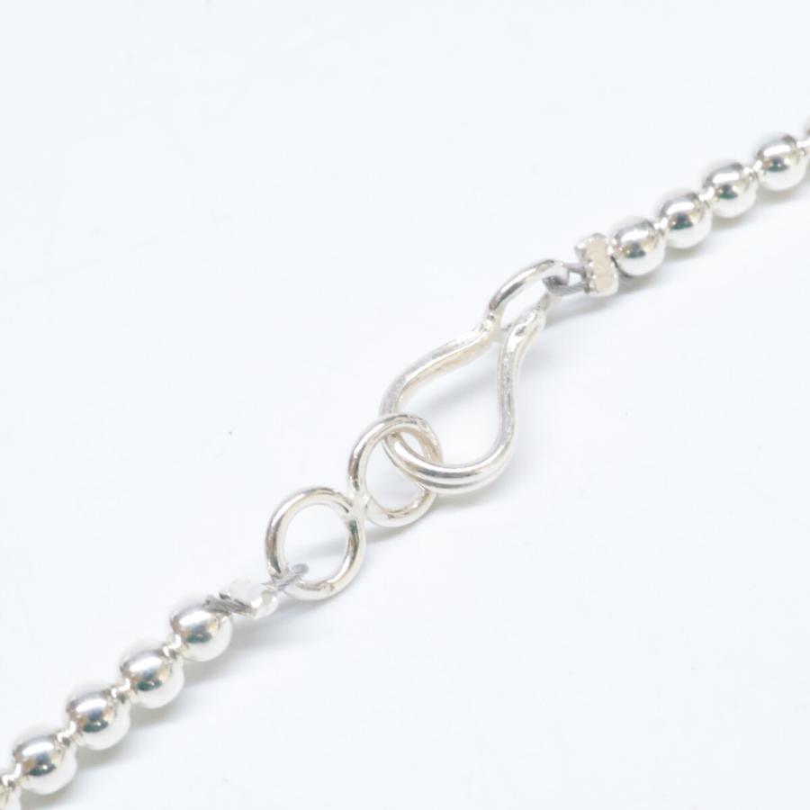 美品 Harpo ハルポ シルバービーズ ネックレス シルバー レディース