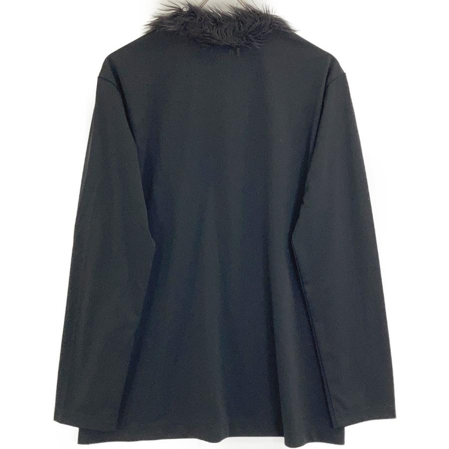 COMMEdesGARCONS HOMME PLUS コムデギャルソンオムプリュス PL-T009 ブラック 23年製 ファートリムロングカットソー ブラック M トップス メンズ 中古_2