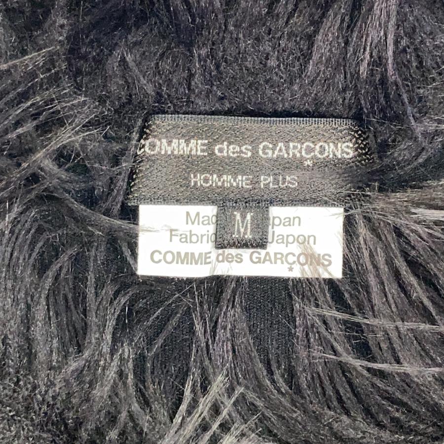 COMMEdesGARCONS HOMME PLUS コムデギャルソンオムプリュス PL-T009 ブラック 23年製 ファートリムロングカットソー ブラック M トップス メンズ 中古_3