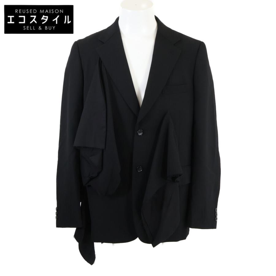 AD2005 コムデギャルソンオムプリュス　ポリ縮1Bテーラード　スポーツ期 美品 COMMEdesGARCONS HOMME PLUS コムデギャルソンオムプリュス