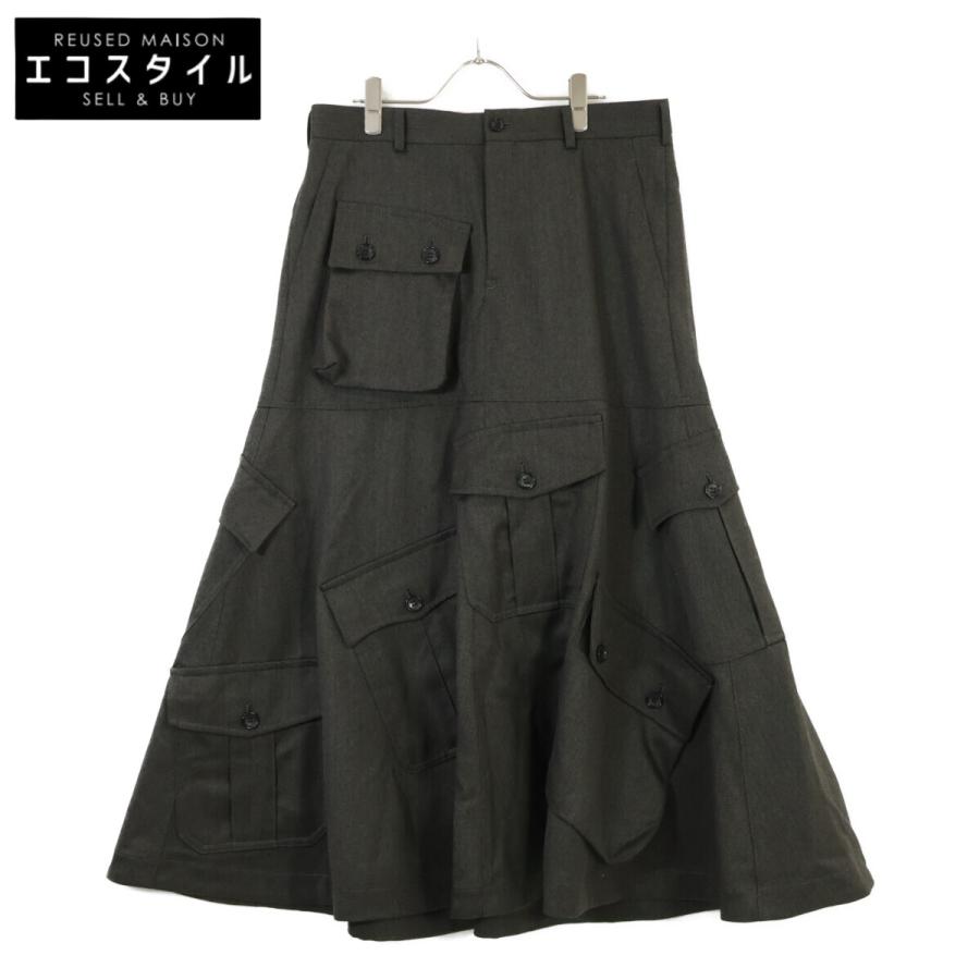 スカート comme des garcons homme plus 25awPP-A001 美品/25年製 COMMEdesGARCONS HOMME PLUS コムデギャルソンオム
