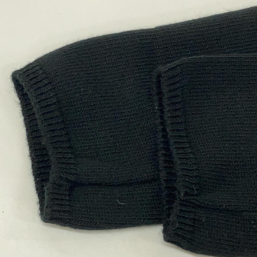 BLACKCOMMEdesGARCONS 1J-N001 22年製 ブラック×ホワイト ハートデザイン クルーネックニット M メンズ