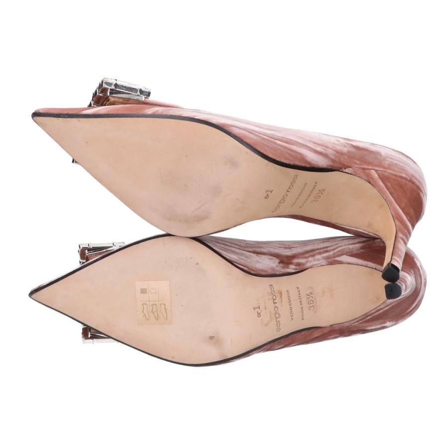 sergio rossi sr1 ビジュー パンプス 36