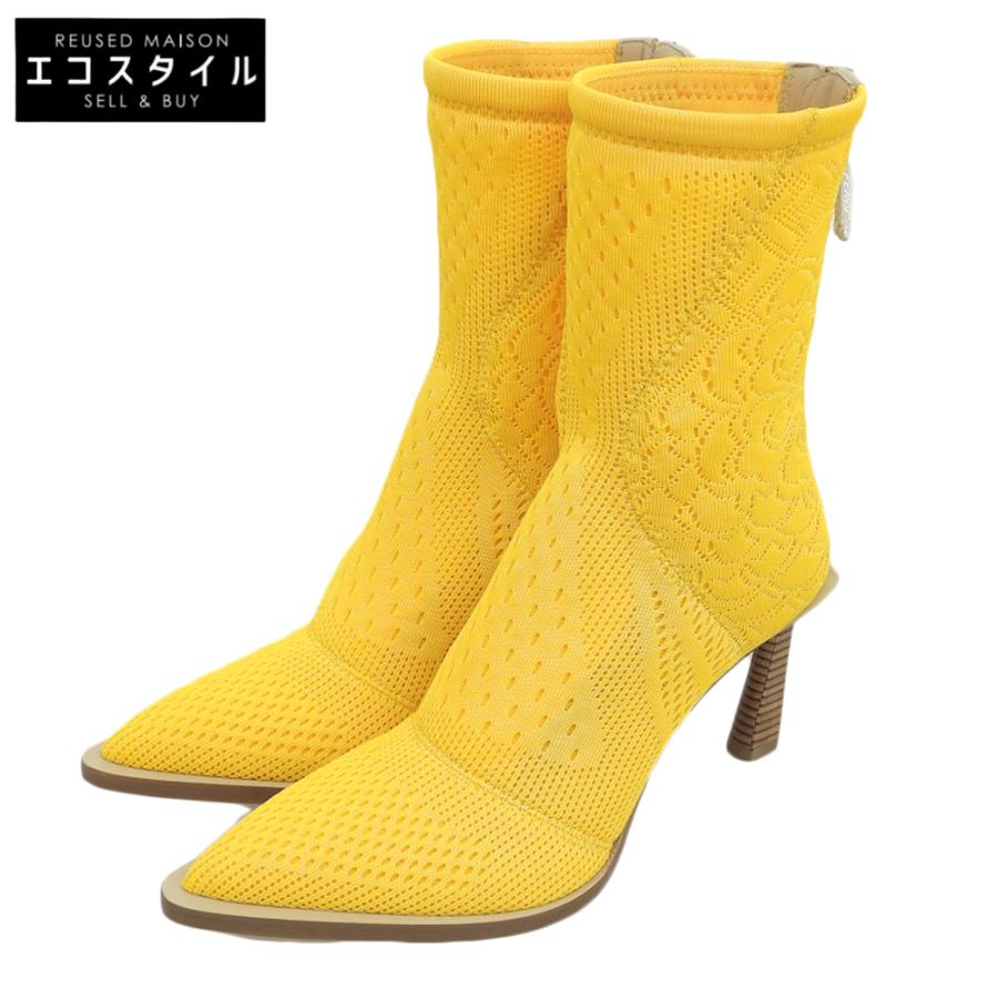 FENDI（フェンディ） 未使用 メッシュ ポインテッドトゥ バックジップ 